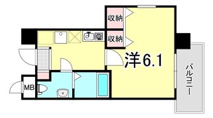 ダイドーメゾン神戸六甲の物件間取画像